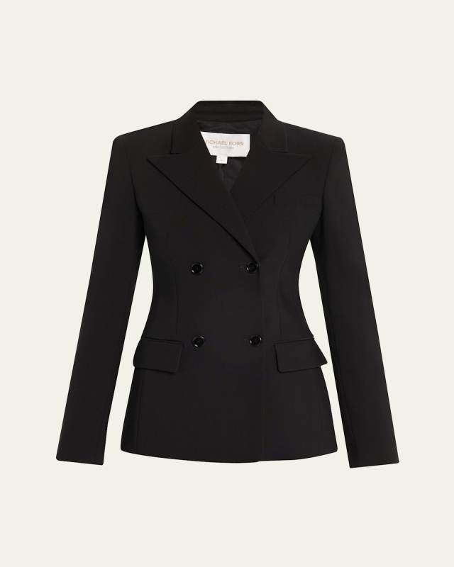 Double-Breasted Blazer Jacket